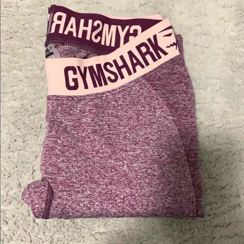 Gymshark Flex Burgundy Leggings